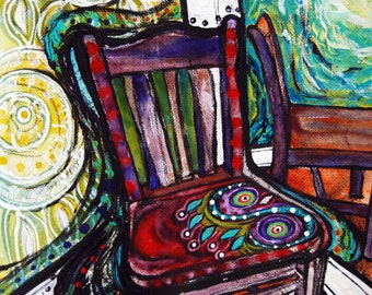 Chair #2, Limited Edition Giclee Print
