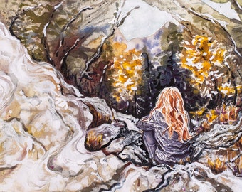 Refuge, fine art giclee print