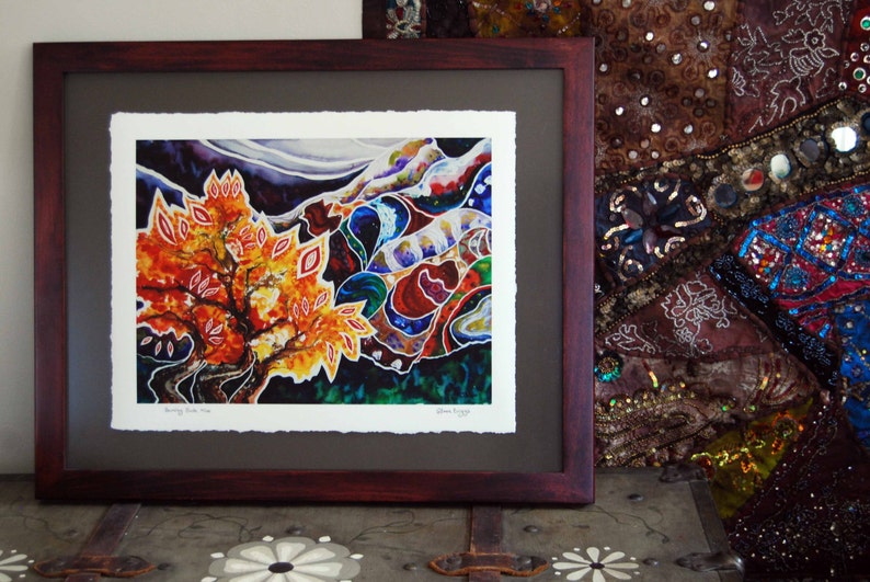 Burning Bush, limited edition giclee print image 3