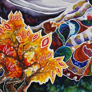 Burning Bush, limited edition giclee print image 2