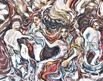Trading Sorrow for Joy (1), fine art giclee print
