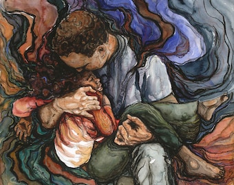 Carried, limited edition giclee print