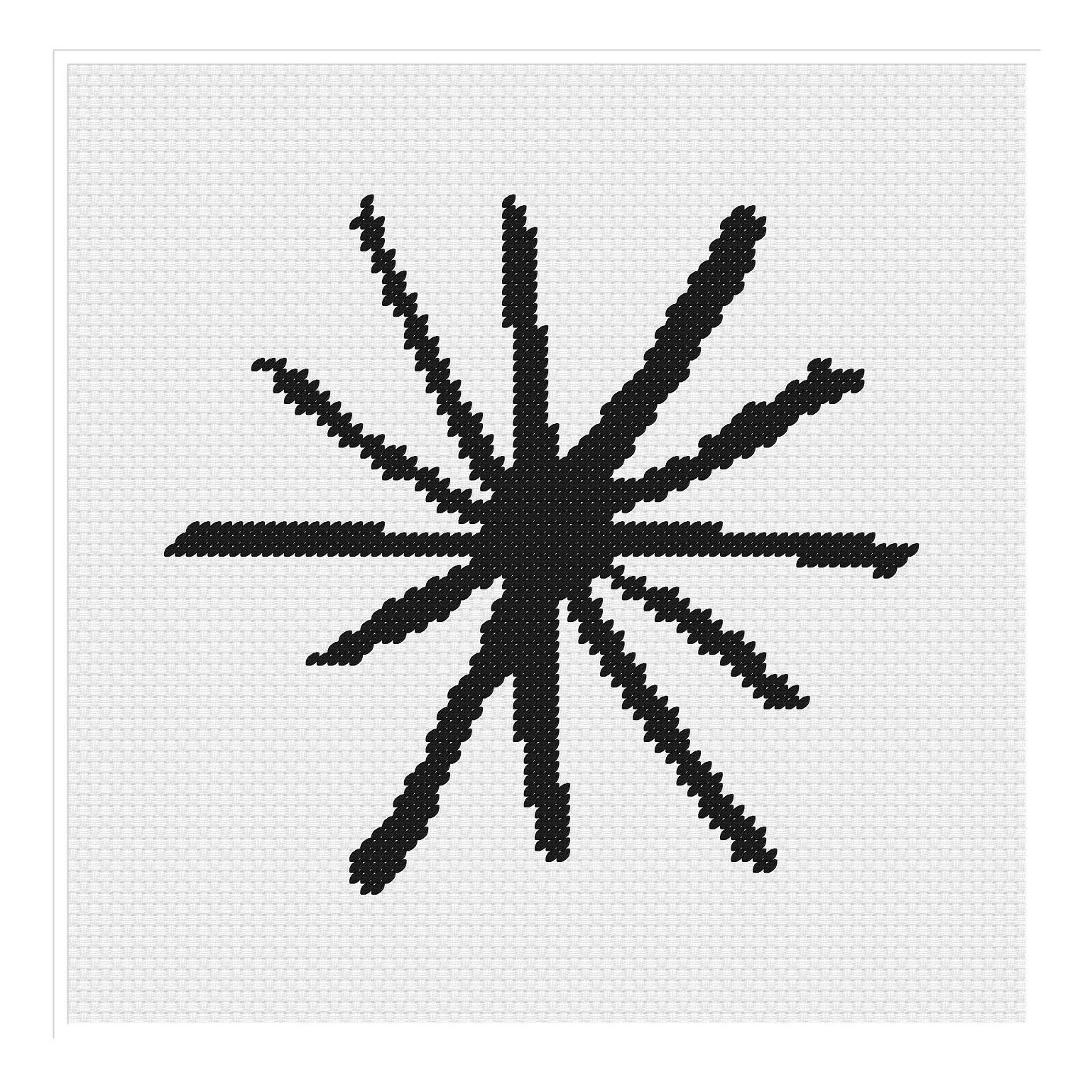 A**Hole Cross Stitch Pattern