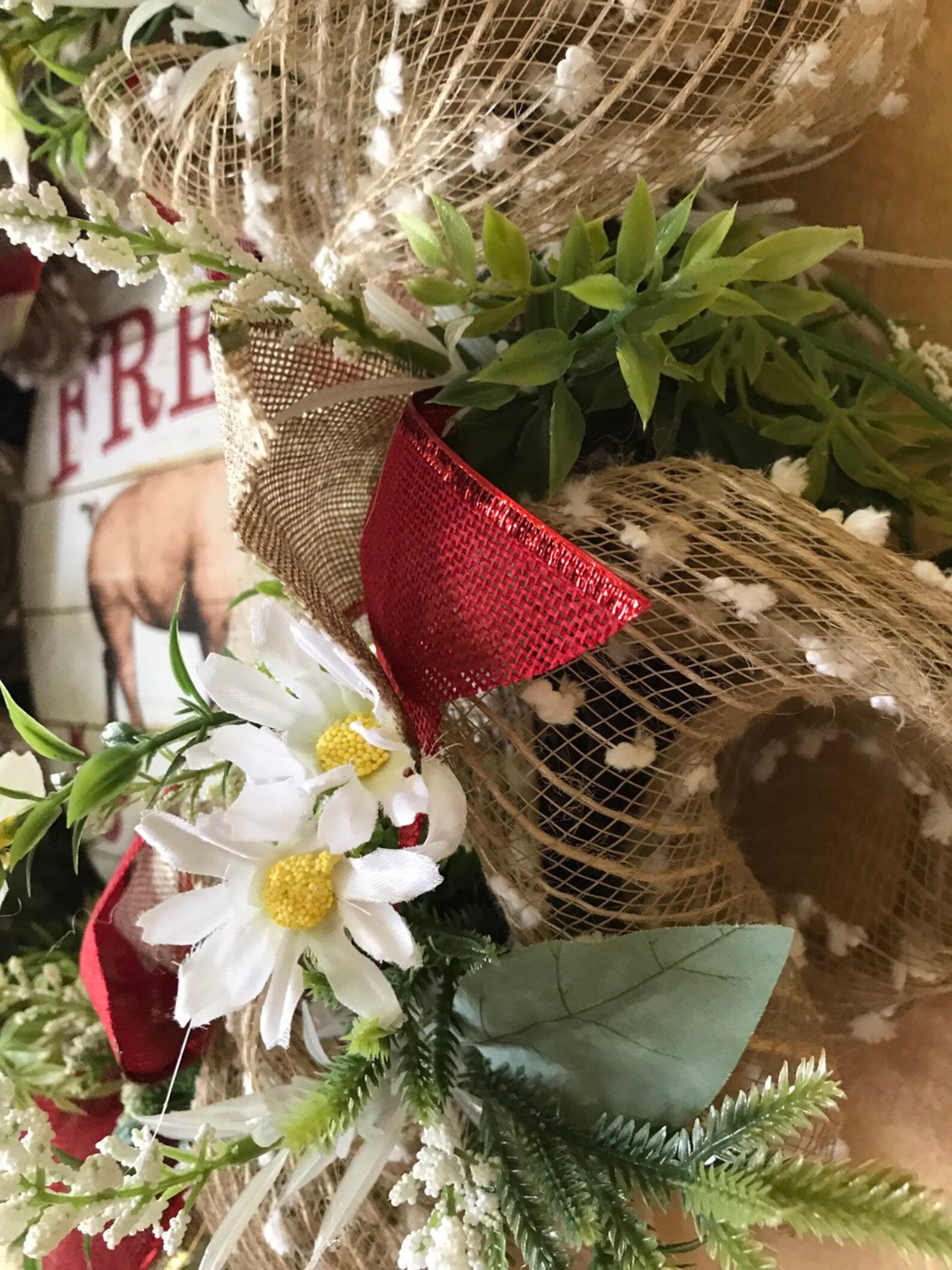 Corona de tocino fresco de la granja | Etsy