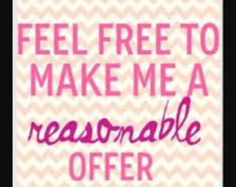 Reasonable Offer Accepted - Etsy