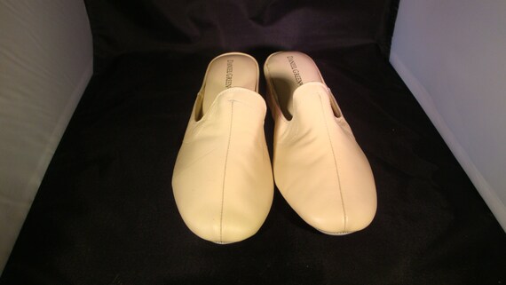 Vintage Daniel Green Classic Bone Leather Slipper… - image 5