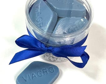 Chocolate Viagro, 3 oz., 8 pcs. Gift Boxed, Tied with Ribbon, Gag Gift, Joke Gifts, Over the Hill