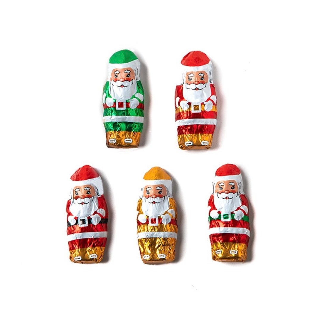 Chocolate santa on sale