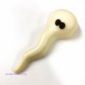 Spermie the Giant Chocolate Sperm, 3 Oz., Adult Gift, Gender Reveal, Bachelorette Party