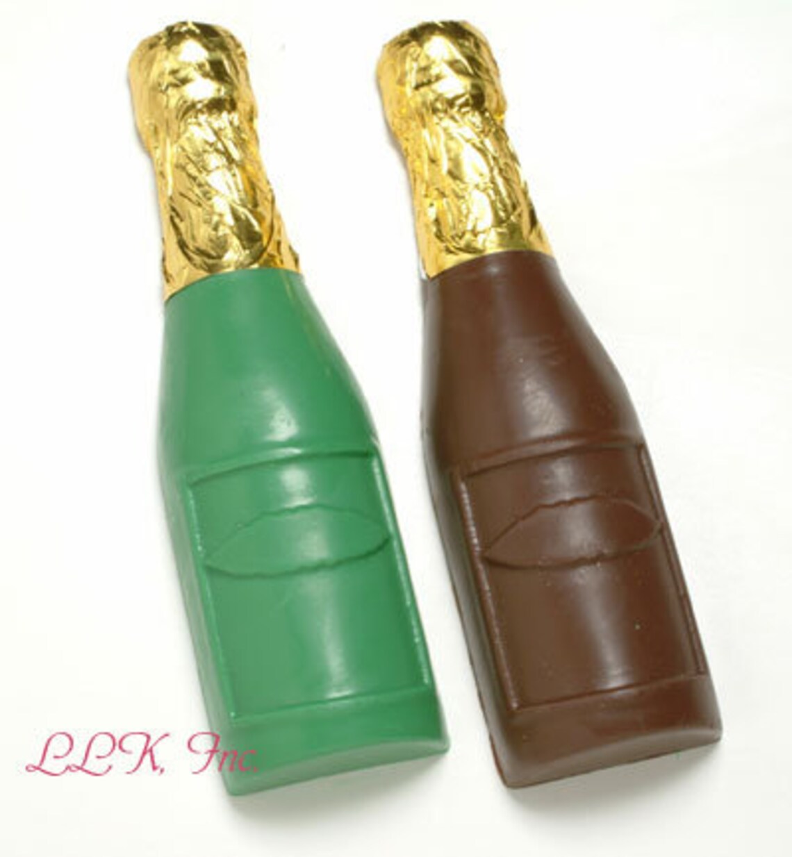 Chocolate Champagne Bottle 5 Oz. Celebration Wedding Etsy