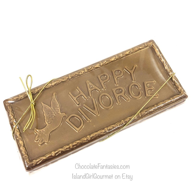 Happy Divorce Chocolate Bar image 1