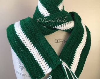 Jets Crochet Scarf Sportswear Team Spirit NY