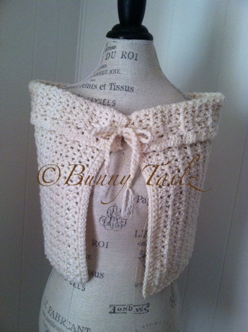 Beige Crochet Cover up Wedding Shawl Ivory Lace Shrug Handmade | Etsy