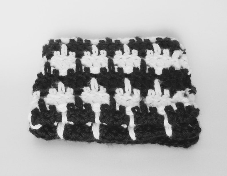 Houndstooth Blanket for Baby PATTERN Easy Crochet Baby Etsy