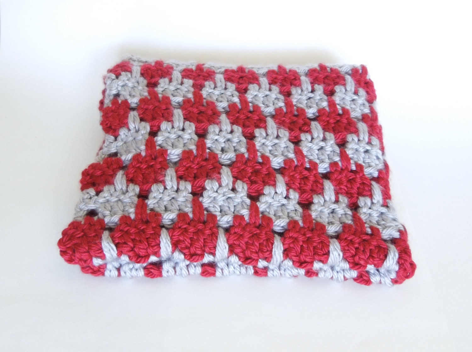 Houndstooth Blanket for Baby PATTERN Easy Crochet Baby Etsy