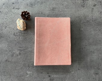 Pink Journal Leather Journal Pink Notebook Pink Leather Journal Valentines Gift for Sister Soft Leather Notebook Pink Leather Notebook Soft