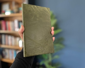 a5 Leather notebook 5x8 leather journal a5 notebook leather diary full grain leather Unique leather gift handmade journal teacher gift rare