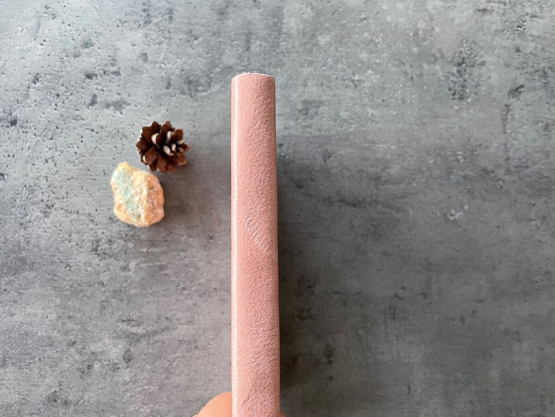 Pink Leather Journal Italian Leather Journal