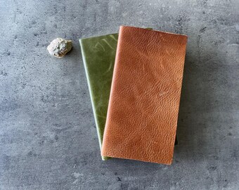Travel Notebook Leather Notebook Travel Diary Writers Notebook Travelers Hiking Notebook Leather Planner Teacher Notebook Skinny Journal