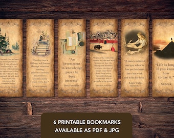 Man in the Arena Bookmark Set Printable Bookmarks Download Bookish Bookmark Quote Bookmark Digital Book Club Gift Booklover Gift for Teacher