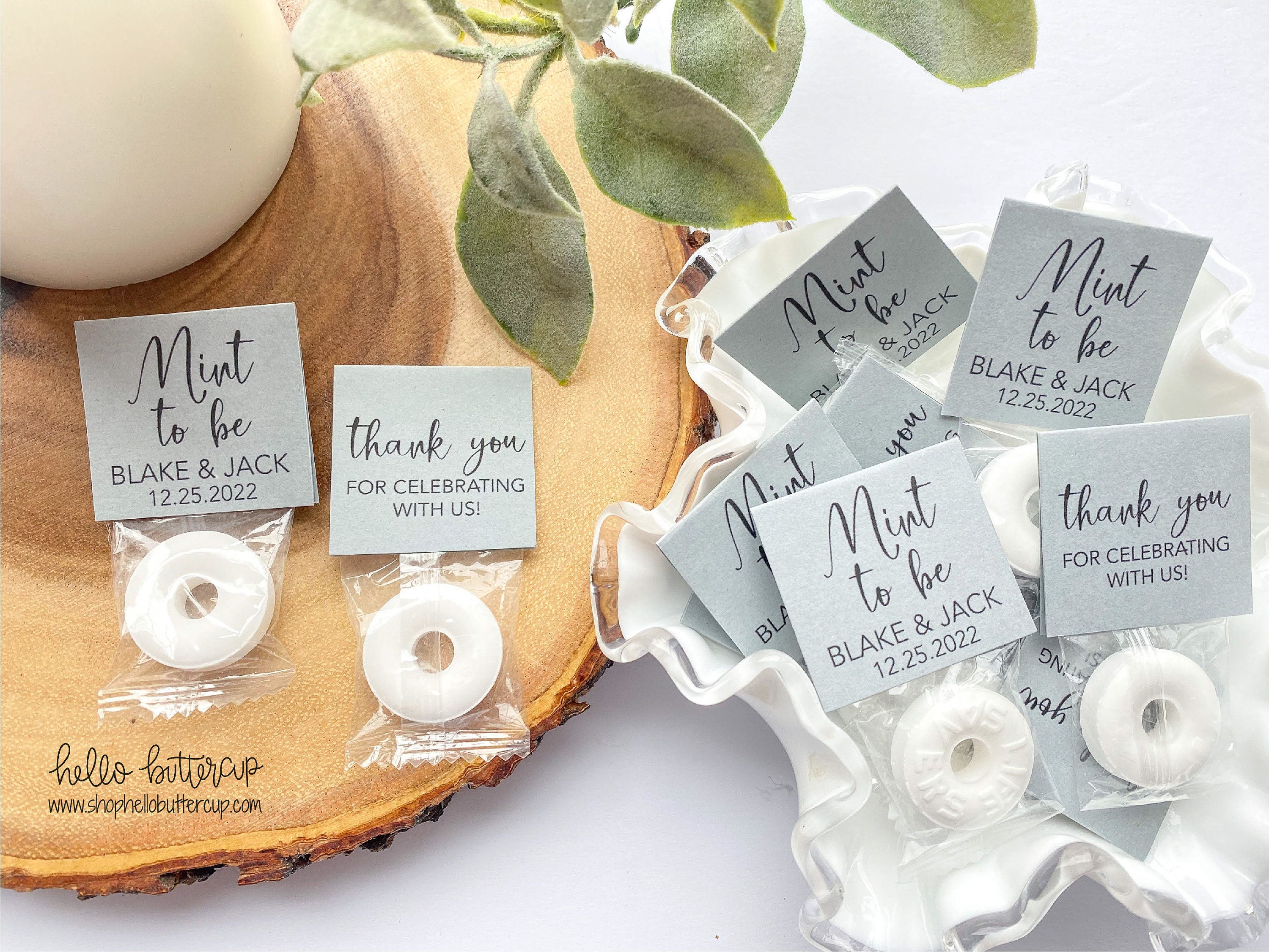 Mint to Be Wedding Favors, Lifesaver Mint Favors, Bridal Shower Favors ...