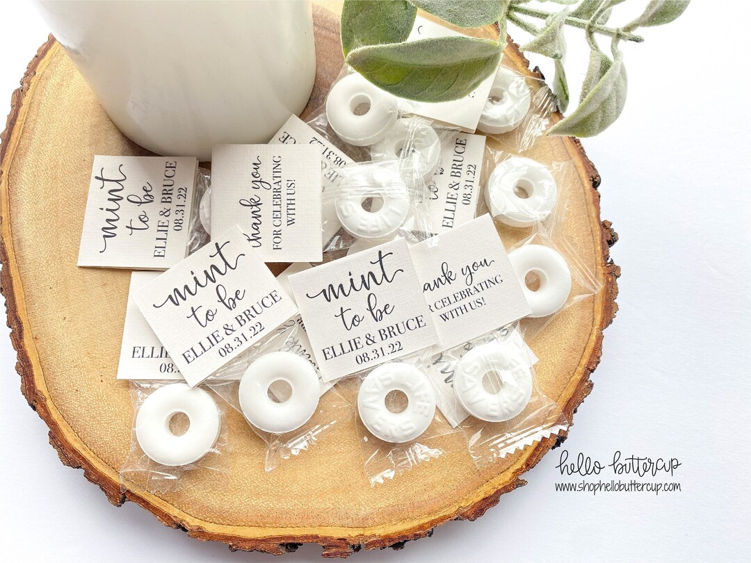 Mint to Be Wedding Favors, Lifesaver Mint Favors, Bridal Shower Favors ...