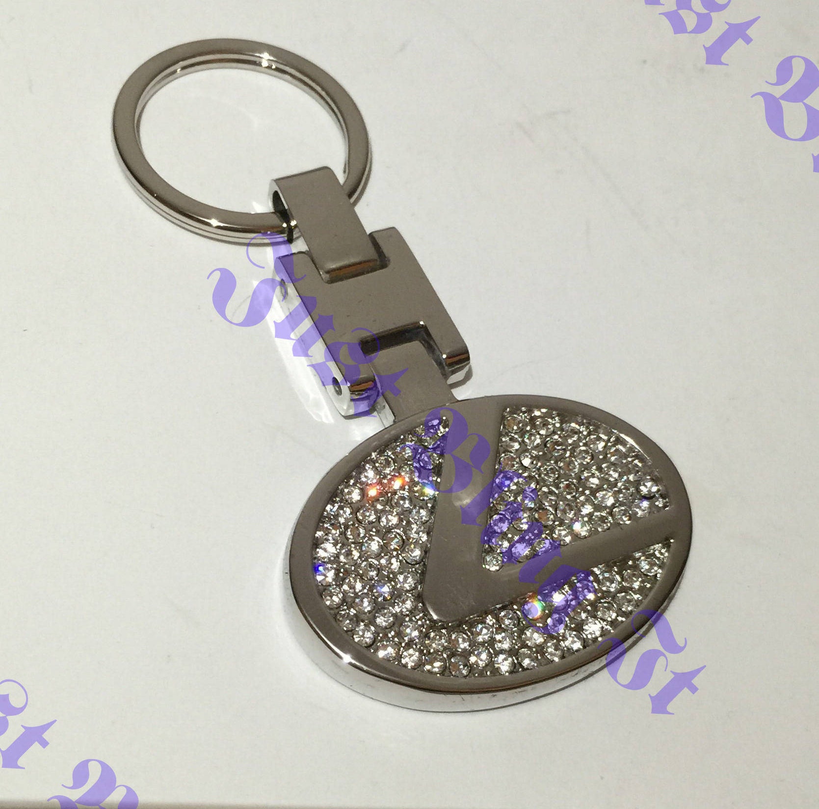 Swarovski Crystal Bling Lexus Double sided Key chain Etsy