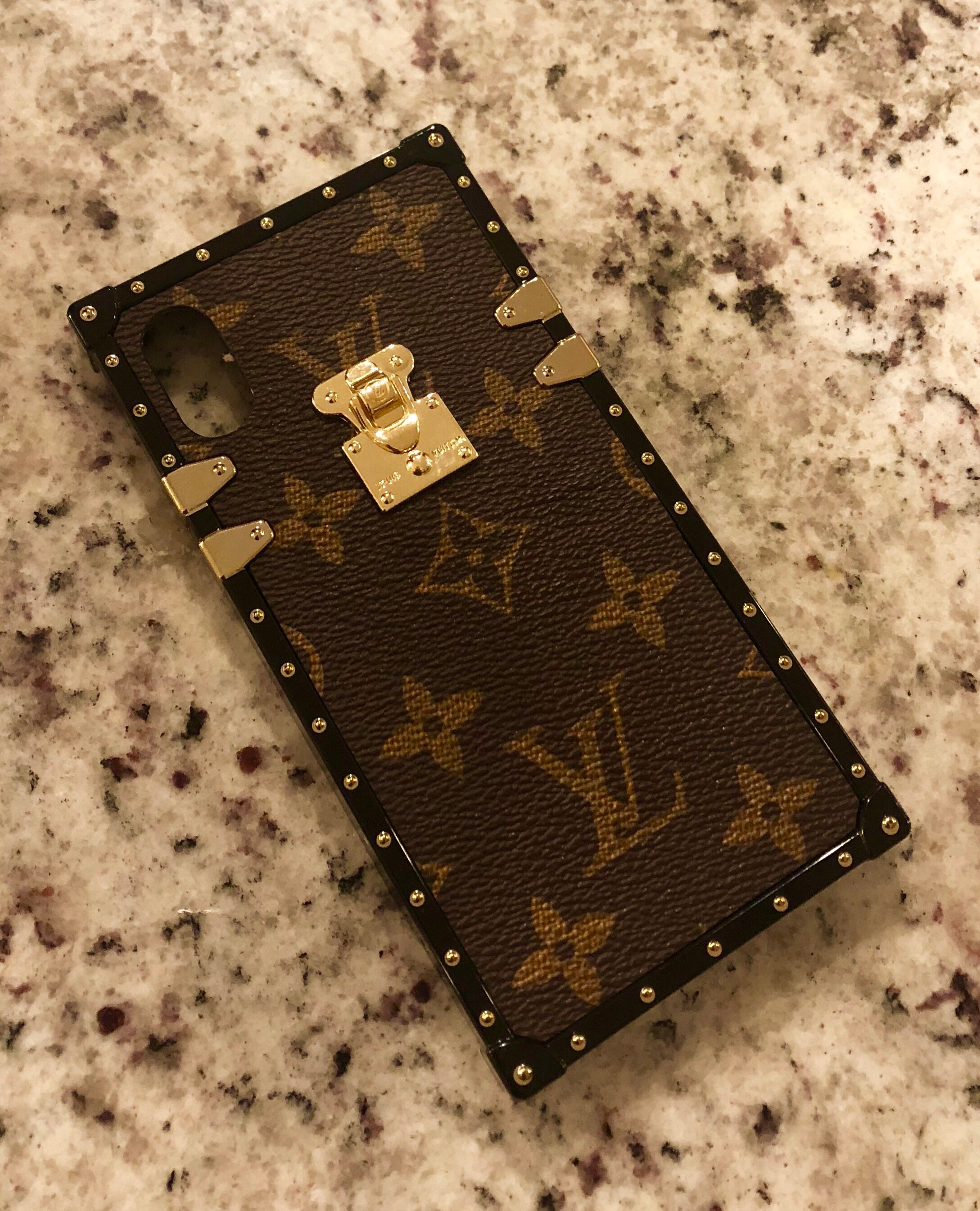 NIB Louis Vuitton Style Custom Phone Case For IPhone Xs Max Etsy