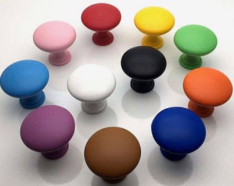 Colorful Knob Drawer Knobs Pulls Kitchen Cabinet Knobs Dresser Etsy