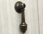 Antique Bronze Cabinet Knobs Drop Pulls Dresser Drawer Knobs Pull Handles Rustic Vintage Look Furniture Hardware Knob Lynns 114
