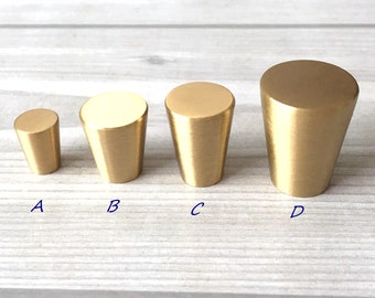 Small Brass Knob Etsy
