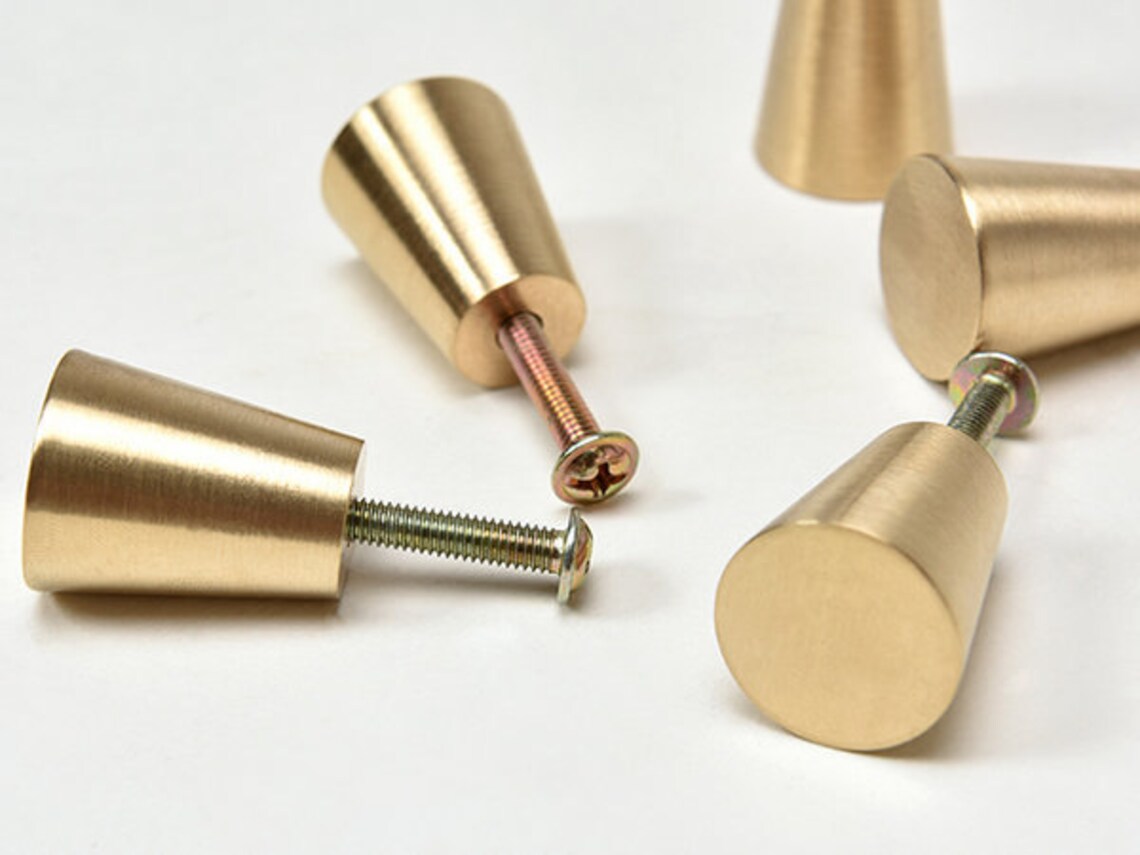 Retro Gabinete Puerta Perilla Manija Pull Cajón Perillas Tira | Etsy