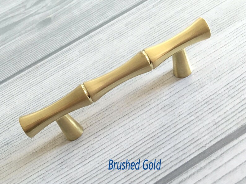 2 1/2 Bamboo Drawer Pulls Pull Dresser Handles Etsy