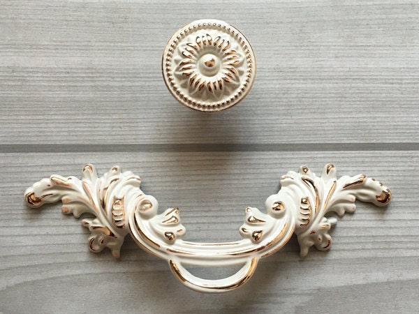 2 5 Shabby Chic Dresser Pull Drawer Pulls Handles White Ireland 2 5 Shabby Chic Dresser Pull Drawer, French Country Kitchen Cabinet Pulls