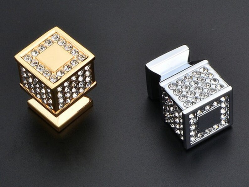 rhinestone knobs for dressers