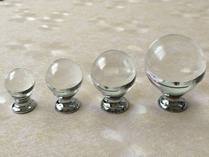 Glass Knobs Crystal Dresser Knob Drawer Knobs Pulls Handles Etsy