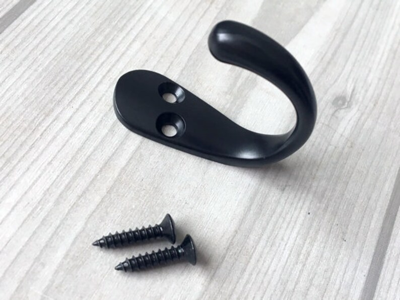 Small Wall Hooks Decorative Hooks Wall Hook Gold Brushed Etsy