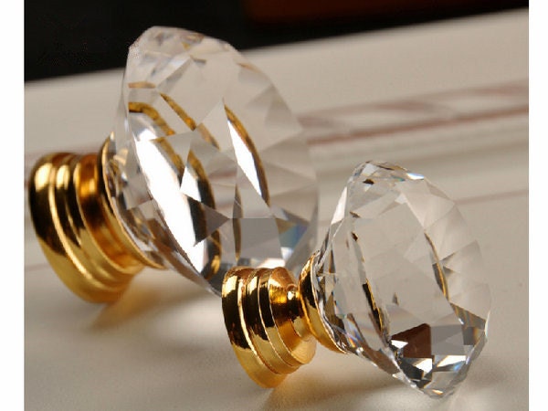 Knob Knobs Glass Crystal, See Through Dresser Drawers Canada