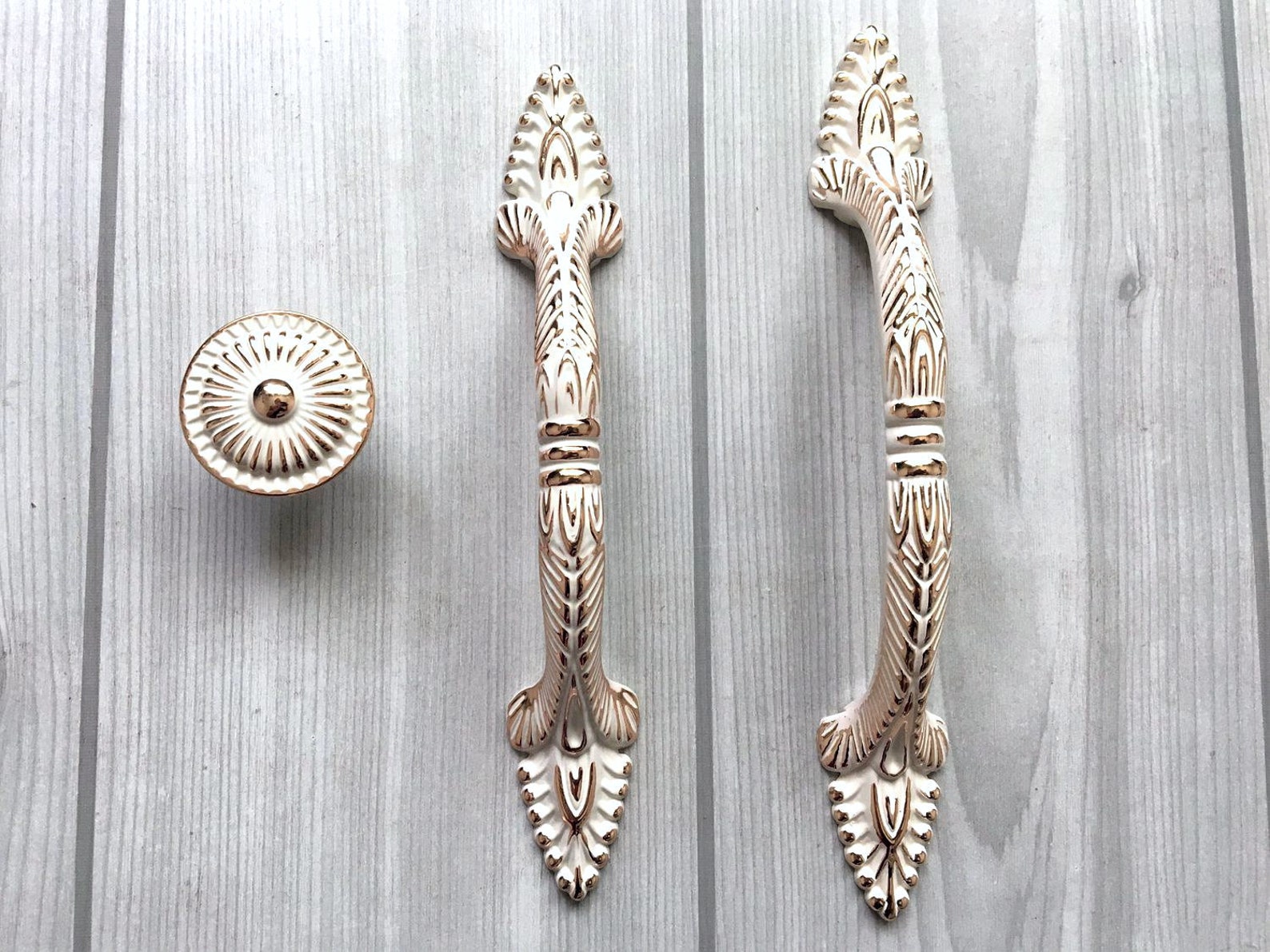 3.75 5 Shabby Chic Drawer Pull Handles Dresser - Etsy