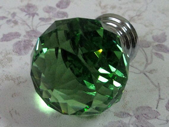 Glass Knobs Crystal Knob Dresser Drawer Knobs Pulls Handles Etsy