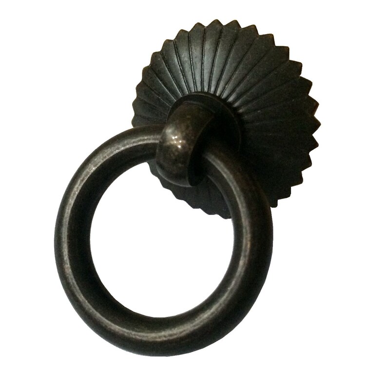 Small Drop Ring Pulls Dresser Pull Knobs Drawer Knob Pulls Etsy