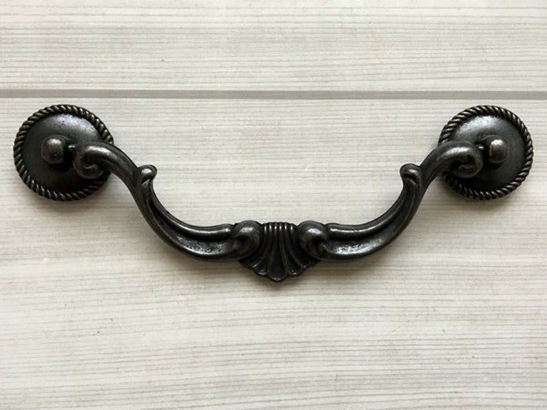 5 1/2 Drop Bail Dresser Pull Handle Drawer Pulls Handles Etsy