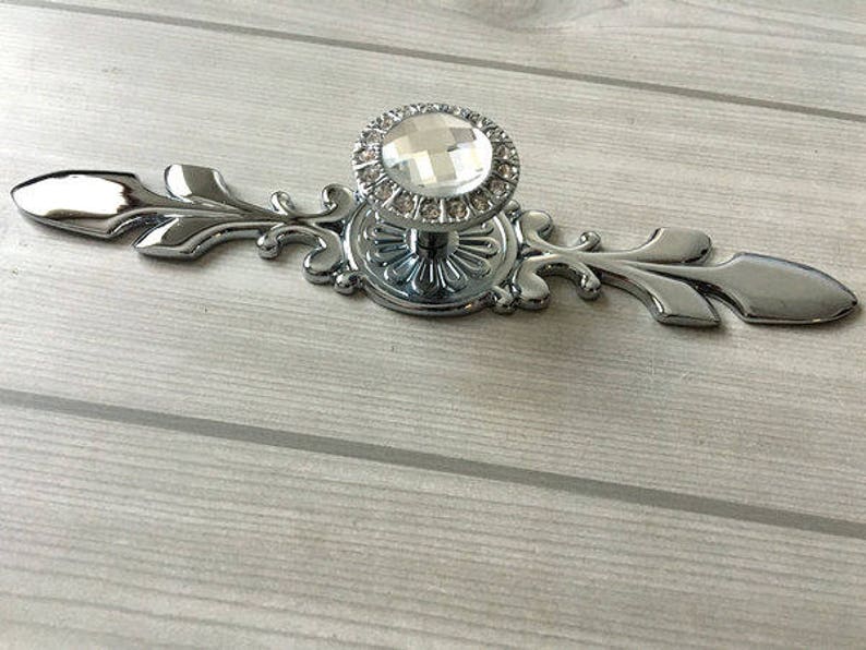 Glas Kristall Schublade Knauf Schrank Türknauf Schrankknöpfe | Etsy