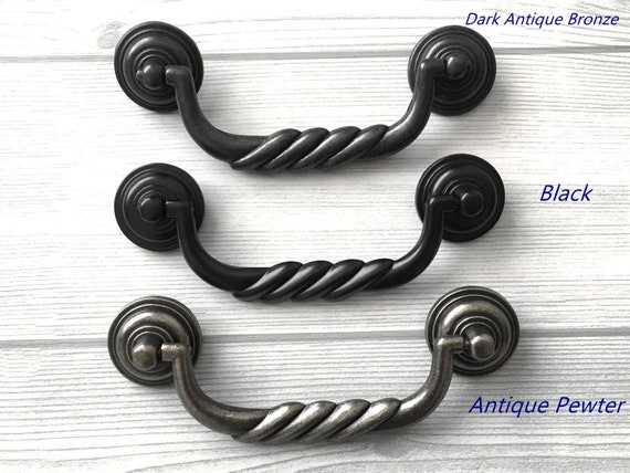 4 5 Drawer Pull Handle Dresser Pulls Handles Rustic Etsy