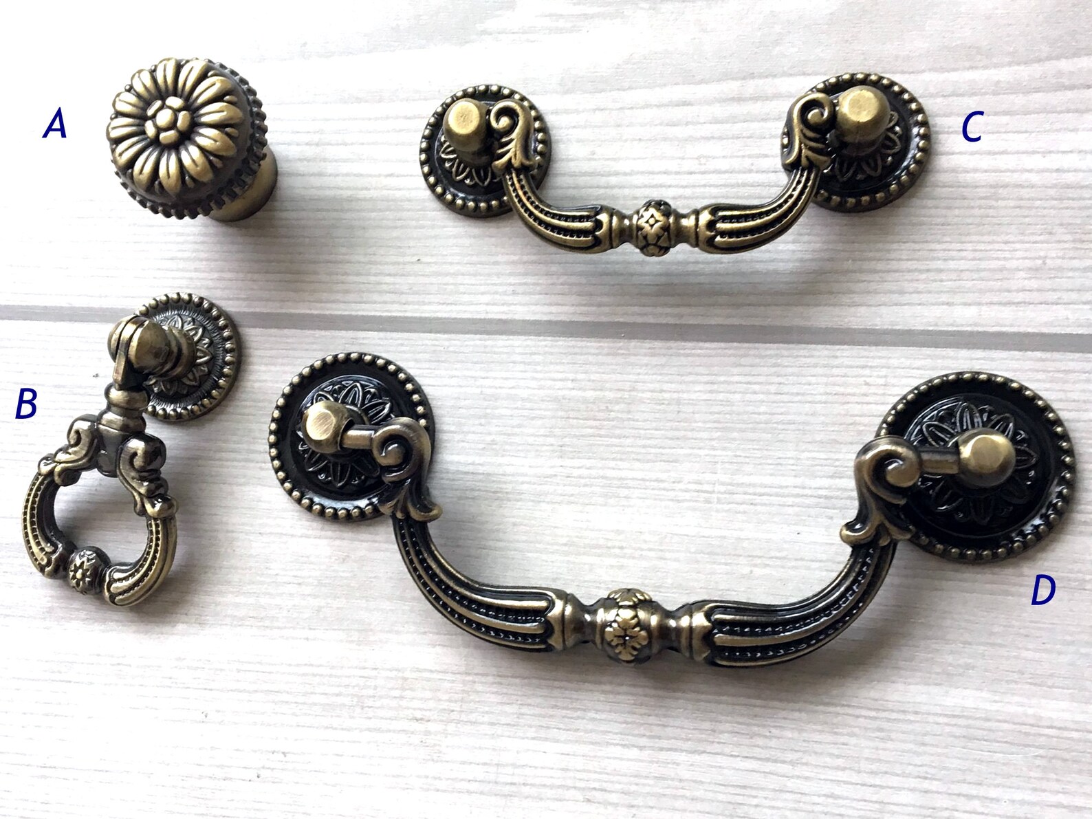 2.5 3.75 Drop Bail Drawer Pull Handles Knob - Etsy