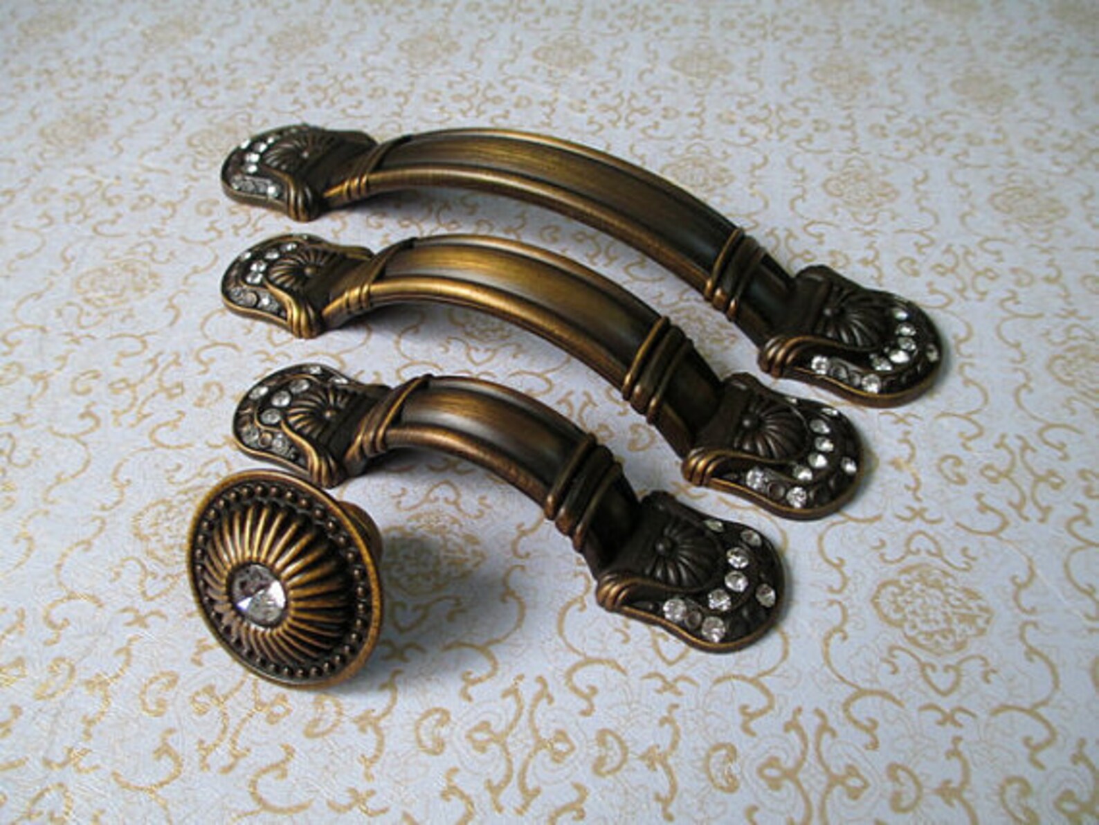 Glass Dresser Knob Drawer Knobs Pulls Handles Crystal Clear / Etsy