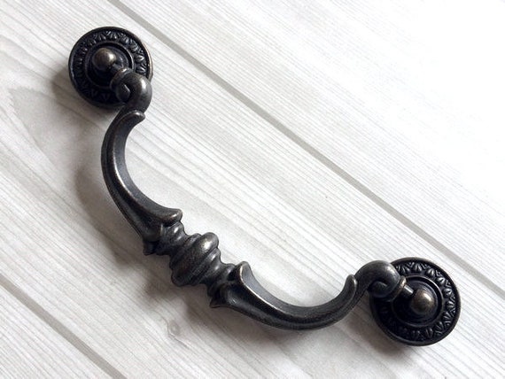 thumbnail image 2 of 3.5\" 4.25\" Bail Drawer Pull Drop Handles Dresser Knob Ring 2 of 10