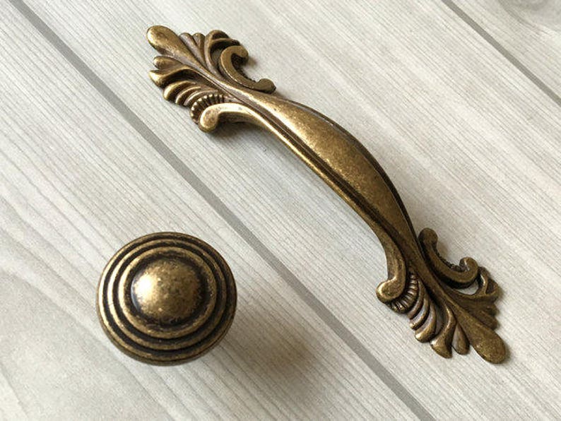 2.5/" Gold Silver Drawer Pull Cabinet Knobs Handles Dresser Pulls Knob 2 1//2/" 64