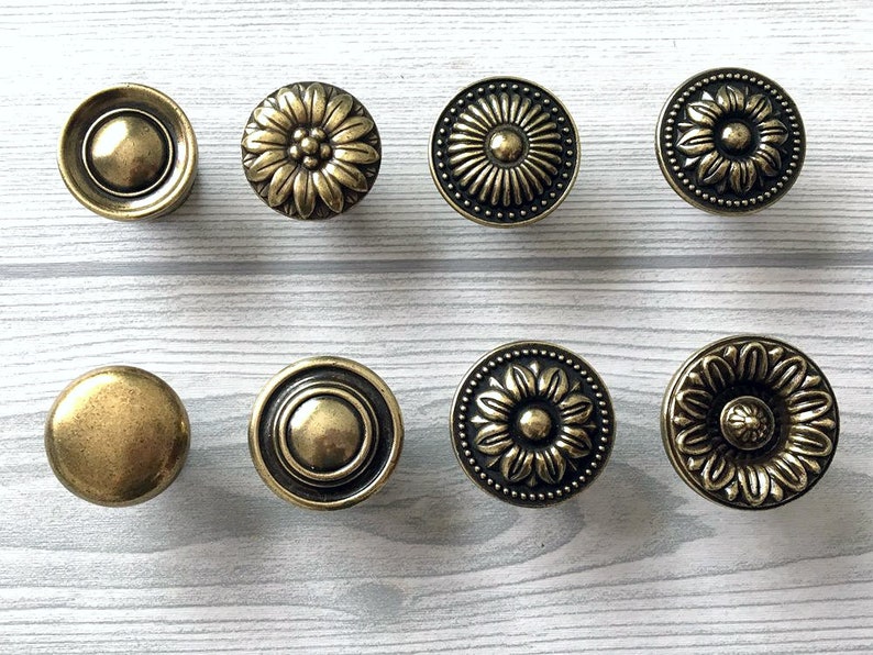 Knob Bronze Drawer Knobs Pull Handles Dresser Knobs Kitchen Etsy UK