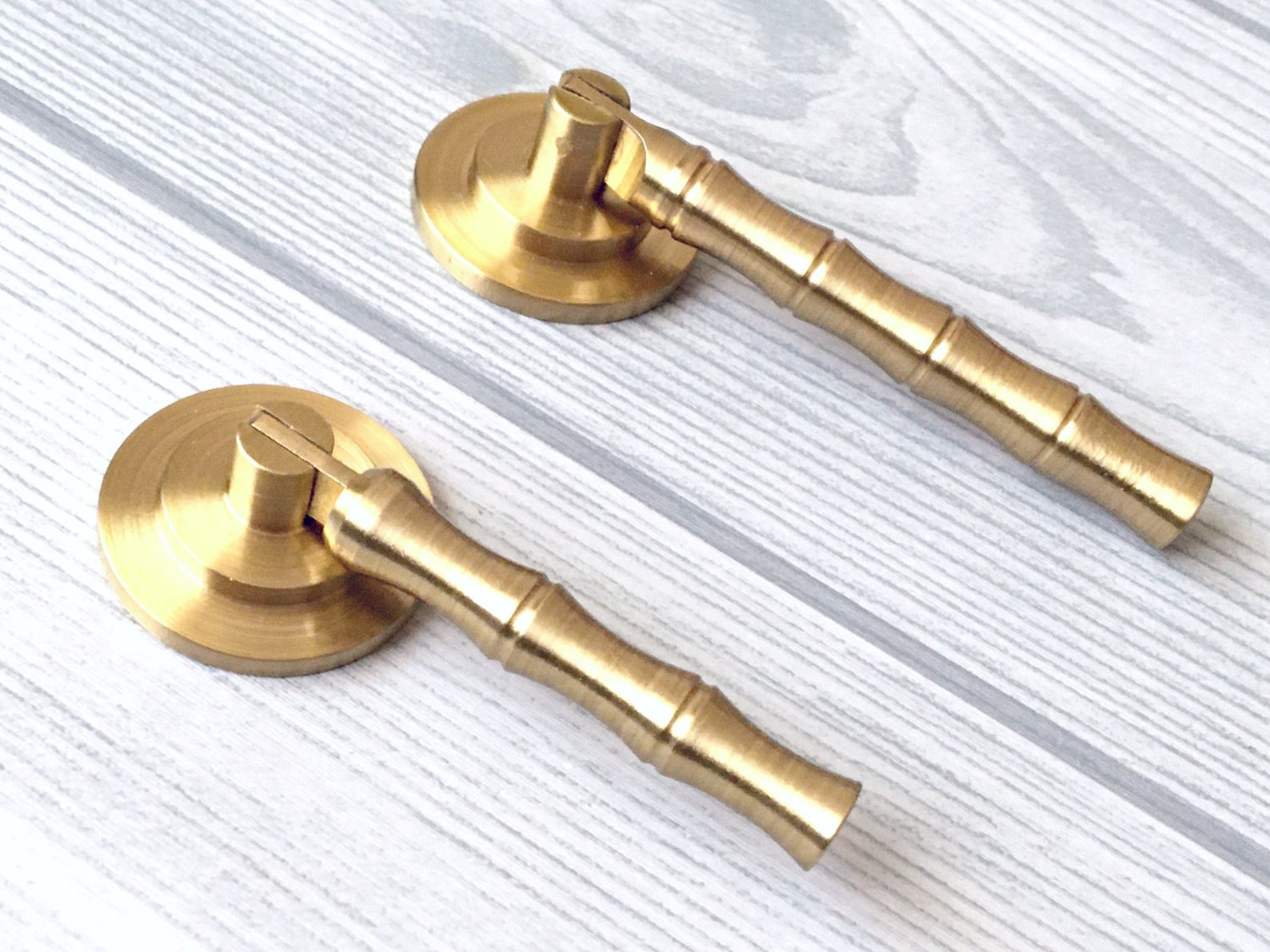 Brass Knobs Pulls Bamboo Knob Drop Drawer Knobs Etsy